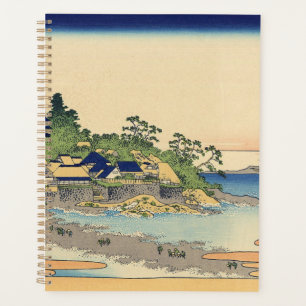 Agenda Katsushika Hokusai Enoshima na província de Sagami