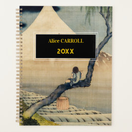 Agenda Katsushika Hokusai - Menino Vivendo o Monte Fuji