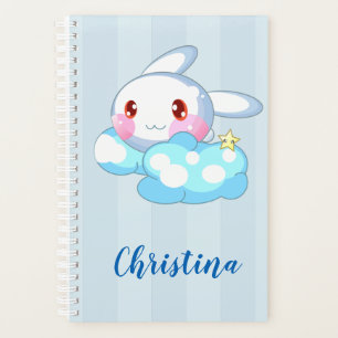 Agenda Kawaii Bunny, Cloud & Star Personalizado