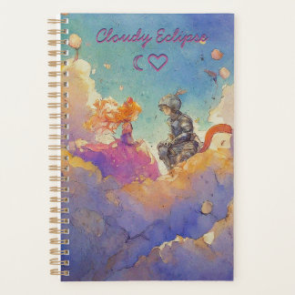Agenda Kawaii Cat Girl Princess e Cat Knight Boy Planner