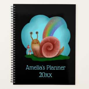 Agenda Kawaii Snail Cute Personalizado