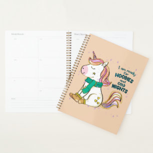 Agenda Kawaii Unicorn Inverno e Hoodies
