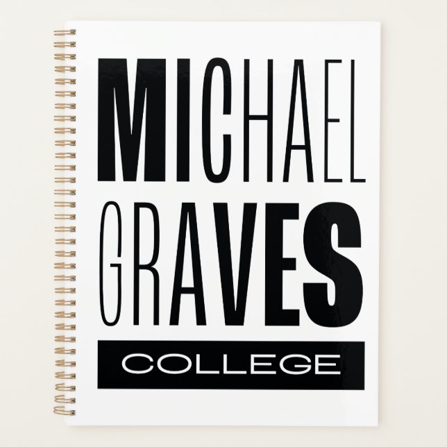 Agenda Kean MGC Michael Graves (Frente)