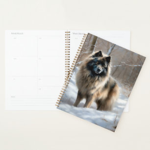 Agenda Keeshond Deixe Nevar Natal