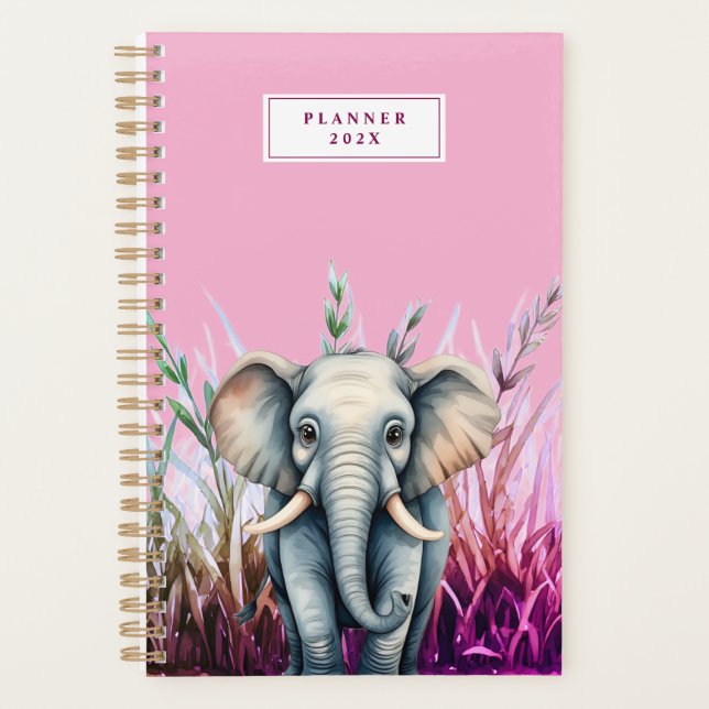 Agenda Kids Planner Elephant (Frente)