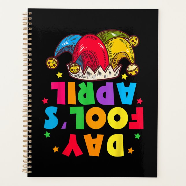 Agenda Kit de Piadas do Dia da Mentira 1 de Abril (Frente)