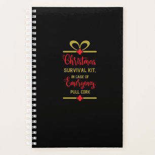 Agenda kit de sobrevivência de natal