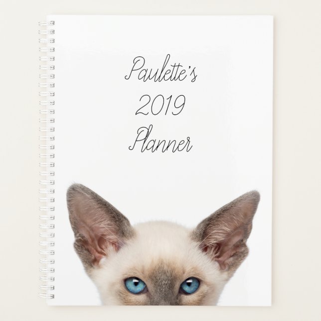 Agenda Kitten Personalizado (Frente)