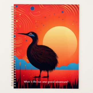 Agenda Kiwi Bird em Twilight