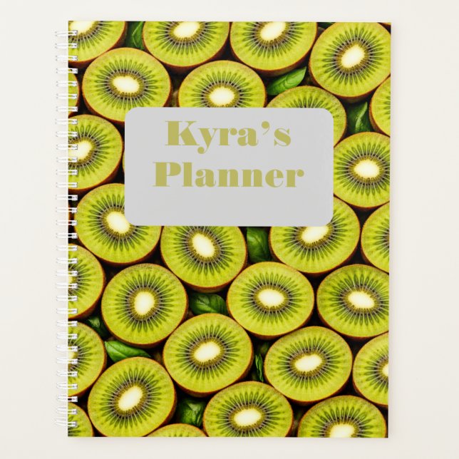 Agenda Kiwi Fruit Planner Cover  (Frente)