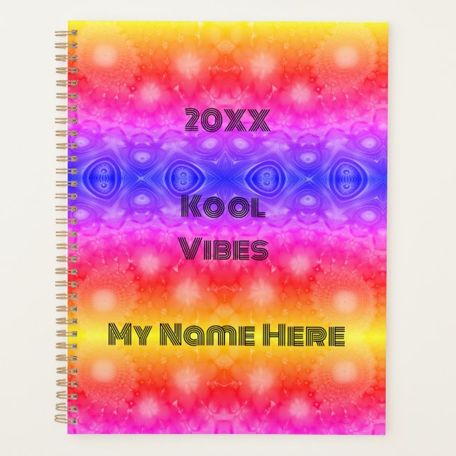 Agenda Kool Vibes Planner (Frente)