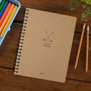 Agenda Kraft Brown Golf Club Personal Weekly