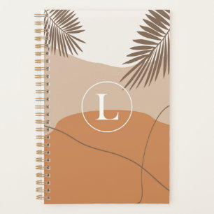Agenda L - Monograma inicial - Letra L Design abstrato