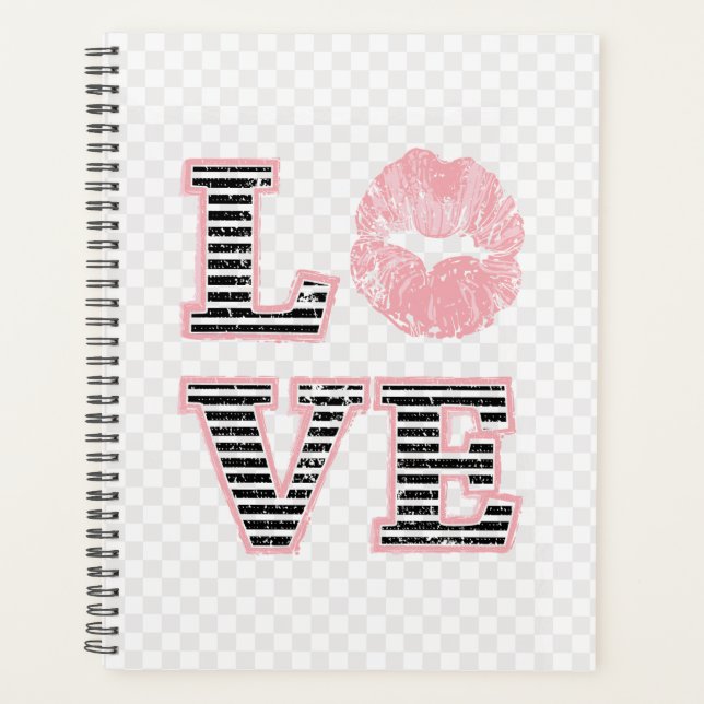 Agenda Lábios de amor (Frente)