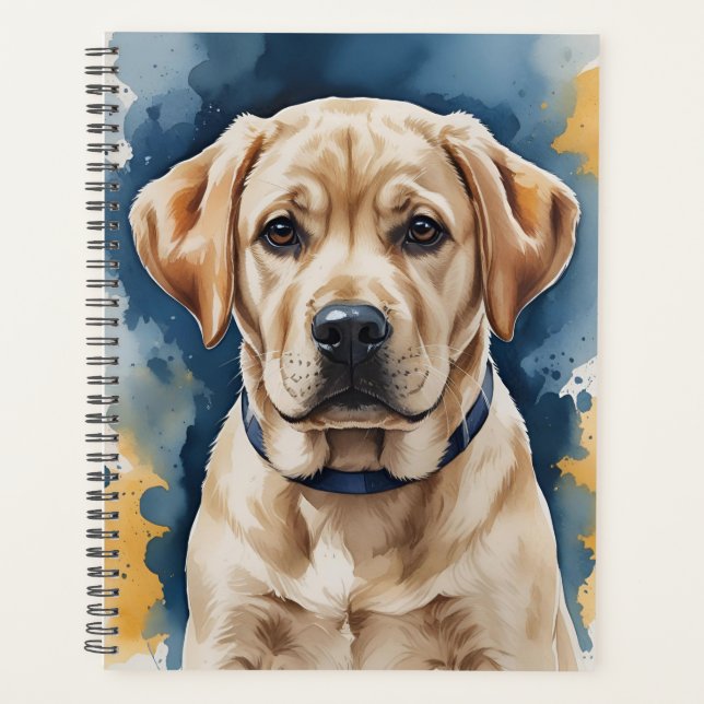 Agenda Labrador Puppy Planner (Frente)