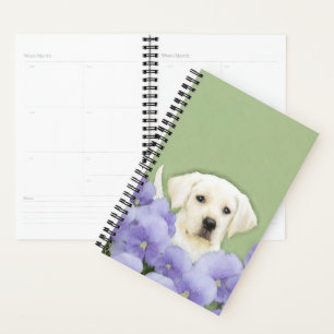 Agenda Labrador Retriever Puppy Pintura Original