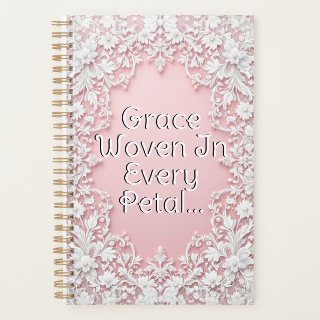 Agenda Lace Petals in Bloom (Frente)