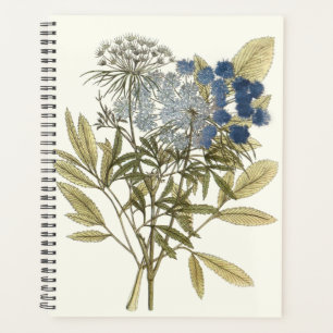 Agenda Lacy Leaves - Flores e Verde