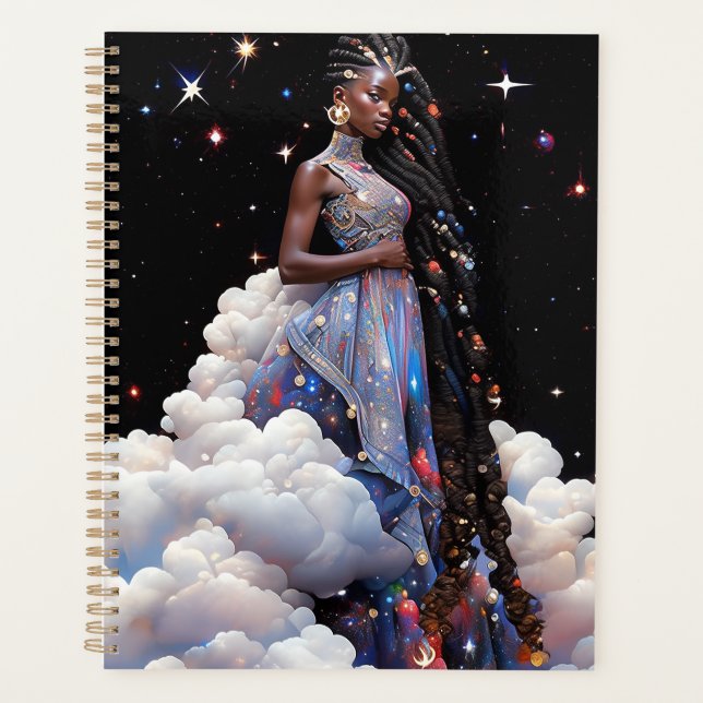 Agenda Lady In Clouds African American Art (Frente)