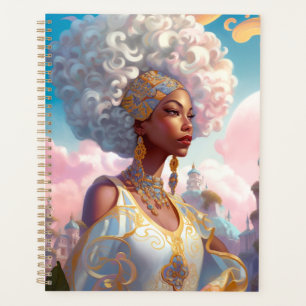 Agenda Lady In Surreal World African American Art
