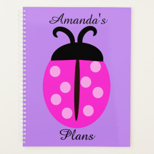 Agenda Ladybug Cor-de-rosa