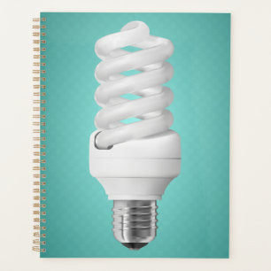 Agenda Lâmpada Fluorescente Compacta Espiral Moderna