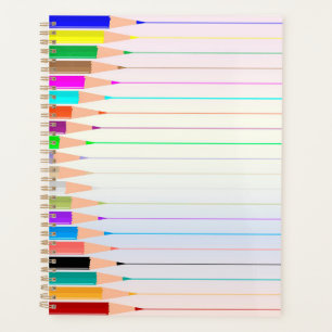 Agenda Lápis coloridos