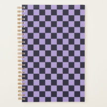 Lavender haze checkerboard pattern
