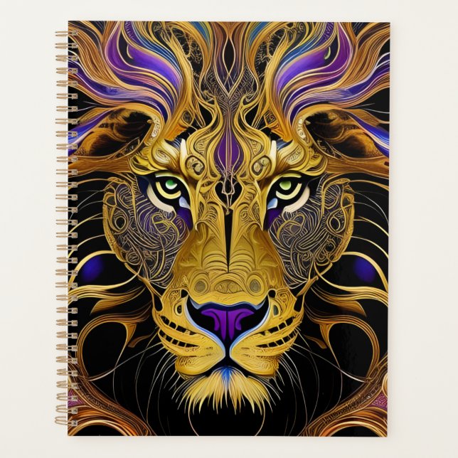 Agenda Leão de Filigre Dourado (Frente)