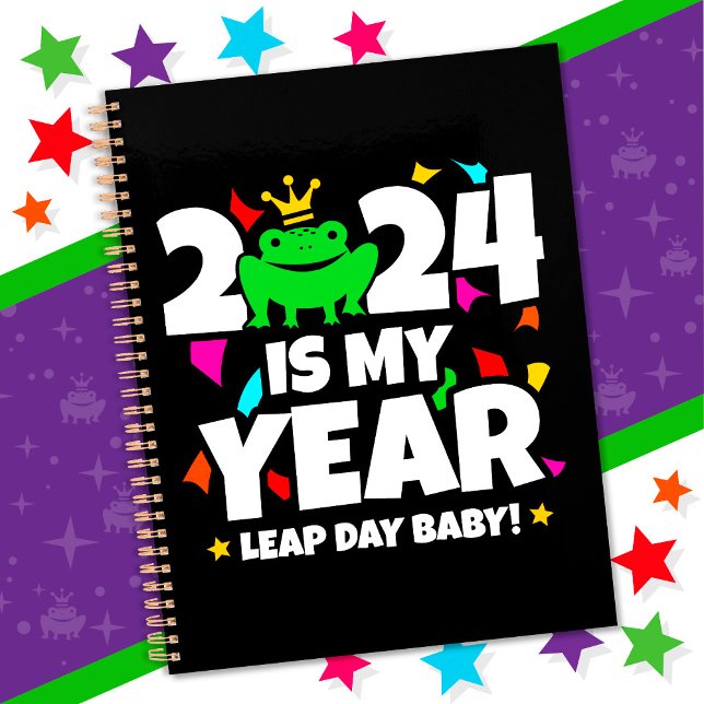 Agenda Leap Day Leaper 2024 É O Meu Ano Fev 29 Aniversári (Criador carregado)