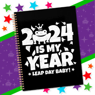 Agenda Leap Day Leaper 2024 É O Meu Ano Fev 29 Aniversári