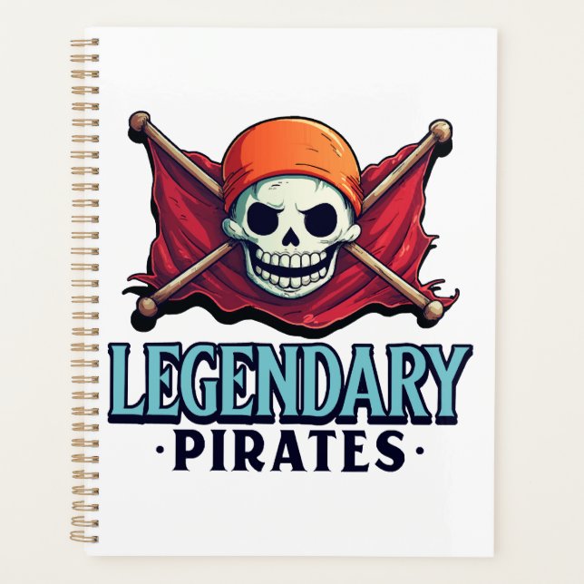 Agenda Legendário Piratas (Frente)