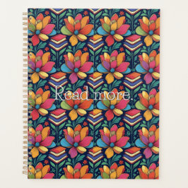 Agenda Leia mais com flores