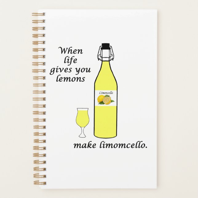 Agenda Lemons to Limoncello (Frente)