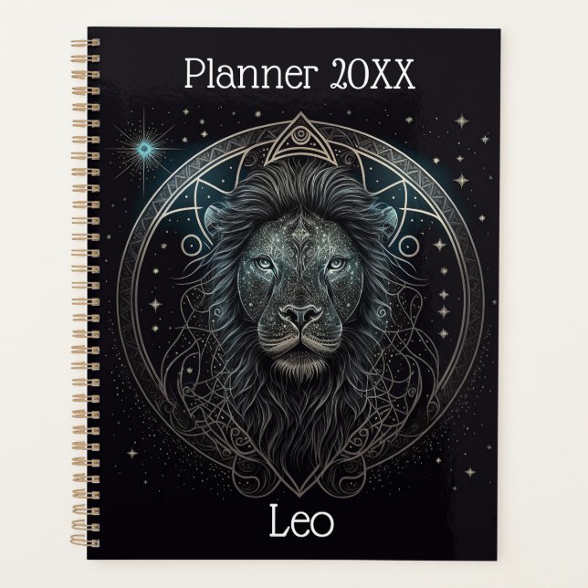 Agenda Leo Zodiac Planner (Frente)