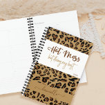 Agenda Leopard Personalizado Imprime Hot Mess Fazendo o M<br><div class="desc">Mess quente,  mas fazendo meu melhor planejador personalizado com design de impressão de leopardo. Simples,  giro e moda com uma citação moderna em tipografia escrita à mão - perfeita para as mães de escola,  escritório e multitarefa!</div>