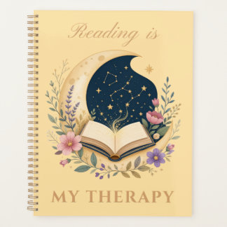 Agenda Ler é Minha Terapia Lua Celestial