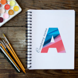 Agenda Letra elegante e moderna A Planner