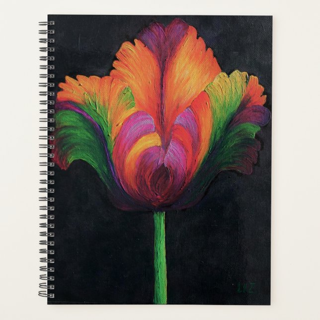 Agenda Lg Planner Rainbow Parrot Tulip (Frente)
