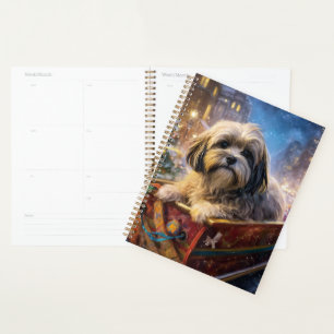 Agenda Lhasa Apso Christmas Fesason Season