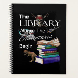 Agenda Library Books Where The Adventure Begins Book Read