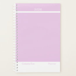 Agenda Light Amethyst Purple Modern Small