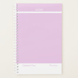 Agenda Light Amethyst Purple Modern Small