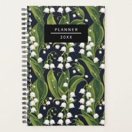 Agenda Lily Elegante do Planador Floral do Vale