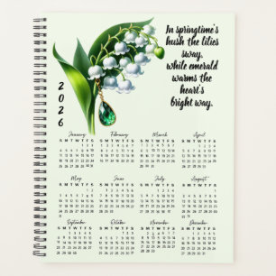 Agenda Lily of the Valley & Emerald May Verso – 2026 Comp