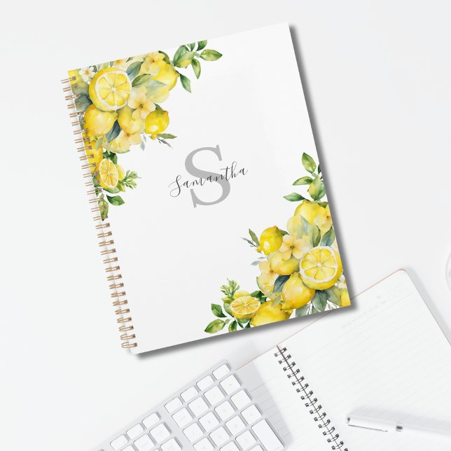 Agenda Limão Citrus Personalizado (Criador carregado)