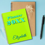Agenda Limão Neon Legal moderno Semanal e Mensal 2025<br><div class="desc">Limão Neon Legal moderno ( Teal, Black Shadow 3D Text) Planejador Semanal e Mensal 2025. Adicione seu primeiro nome, sobrenome, nome do cheio e ano 2025, 2026, 2027 (e qualquer ano) Personalize para seu uso personalizado. Clique no botão "Personalizar" para alterar a cor de fundo, os estilos de fonte e...</div>