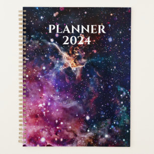 Agenda Linda Galáxia no Espaço Starry Night Planner