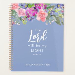 Agenda Linda Watercolor Floral Christian Planner