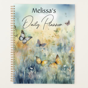 Agenda Lindas Borboletas Personalizadas